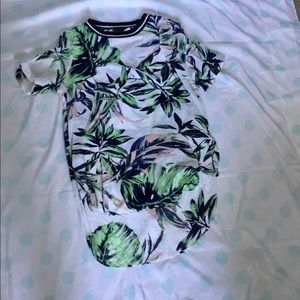 Palm Tree High Low Top